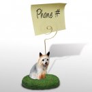 DMH93 Silky Terrier  Memo Holder
