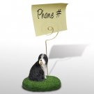 DMH95 Bearded Collie Memo Holder