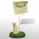 DMH98 Soft Coated Wheaten  Memo Holder