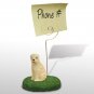 DMH98 Soft Coated Wheaten  Memo Holder