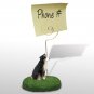 DMH99F Australian Shepherd Tricolor, Docked Memo Holder