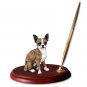 DPH06C Chihuahua, Brindle & White Pen Set