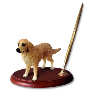 DPH09 Golden Retriever  Pen Set