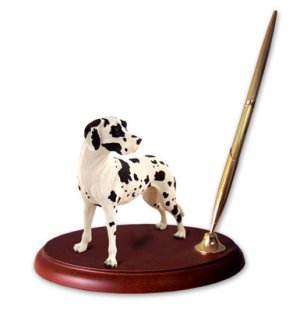 DPH100C Great Dane, Harlequin, Uncropped Pen Set
