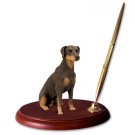DPH101B Doberman, Red, Uncropped Pen Set
