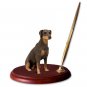 DPH101B Doberman, Red, Uncropped Pen Set