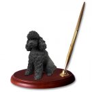 DPH104D Poodle, Black, Sport cut Pen Set