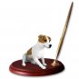 DPH105A Jack Russell Terrier, Brown & White, Smooth Coat Pen Set