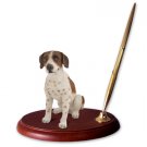 DPH106A Pointer, Brown & White Pen Set