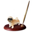 DPH129B Lhasa Apso, Brown, Sport cut Pen Set