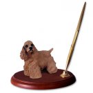 DPH15A Cocker Spaniel, Brown Pen Set