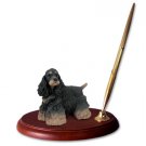 DPH15F Cocker Spaniel, Black & Tan Pen Set