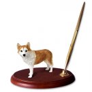 DPH17C Husky, Red & White, Blue Eyes Pen Set