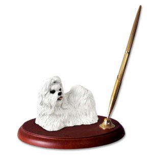 DPH26E Shih Tzu, White Pen Set