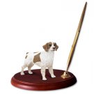 DPH27B Brittany, Brown & White Pen Set