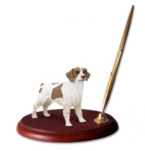 DPH27B Brittany, Brown & White Pen Set