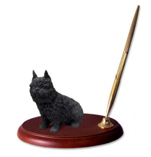DPH46B Brussels Griffon, Black Pen Set