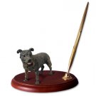 DPH48 Staffordshire Bull Terrier, Brindle  Pen Set