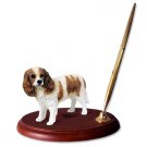 DPH80A Cavalier King Charles, Brown & White Pen Set