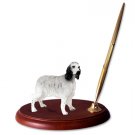 DPH84A English Setter, Blue Belton Pen Set