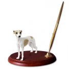 DPH92D Whippet, Tan & White Pen Set