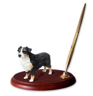 DPH99E Australian Shepherd Tricolor Pen Set