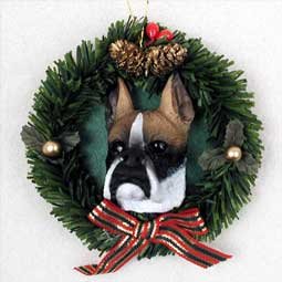 DPX33A Boxer Wreath Ornament