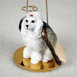 DTA01A Poodle, White Angel
