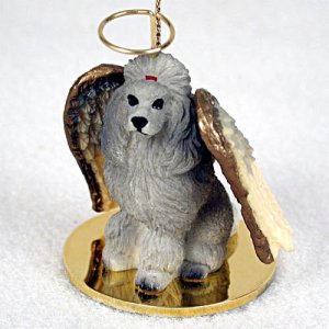 DTA01B Poodle, Gray Angel