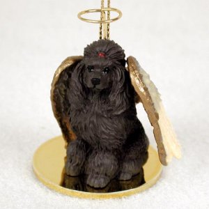 DTA01E Poodle, Chocolate Angel