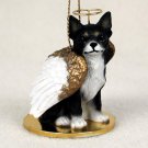 DTA06A Chihuahua, Black & White Angel