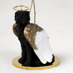 DTA100A Great Dane, Black, Uncropped Angel
