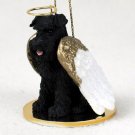 DTA103A Schnauzer, Black, Uncropped Angel