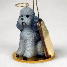DTA104B Poodle, Gray, Sport cut Angel