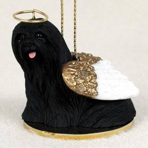 DTA10D Lhasa Apso, Black Angel