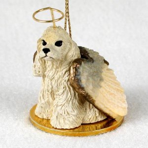 DTA15C Cocker Spaniel, Blonde Angel