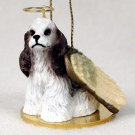 DTA15D Cocker Spaniel, Brown & White Angel