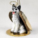 DTA17B Husky, Black & White, Brown Eyes Angel