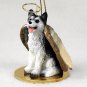 DTA17B Husky, Black & White, Brown Eyes Angel