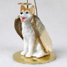 DTA17C Husky, Red & White, Blue Eyes Angel