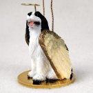 DTA22B Springer Spaniel, Black & White Angel
