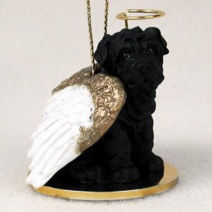 DTA40B Shar Pei, Black Angel