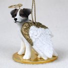 DTA63A Jack Russell Terrier, Brown & White, Rough Coat Angel