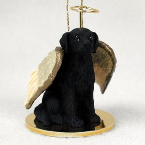 DTA85 Flat Coated Retriever Angel