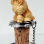 DTB01C Poodle, Apricot Bottle Stopper