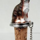 DTB06C Chihuahua, Brindle & White Bottle Stopper