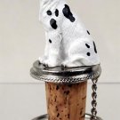 DTB100C Great Dane, Harlequin, Uncropped Bottle Stopper