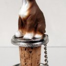 DTB102A Boxer, Uncropped Bottle Stopper