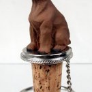 DTB102B Boxer, Tawny, Uncropped Bottle Stopper