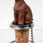 DTB102B Boxer, Tawny, Uncropped Bottle Stopper
